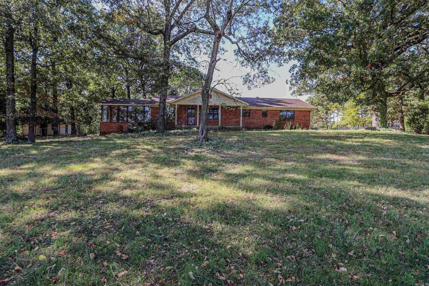 Needing a home that makes your commute to Jonesboro or Brookland a little easier? This brick home has the location you need! City amenities with a country feel. 2.50 acre lot m/l, located off Highway 49 S. 3 spacious bedrooms and 2 baths, Sunroom with large windows, Several living spaces!!! SO much potential with this house!! Walk in pantry, Fenced in backyard!!!