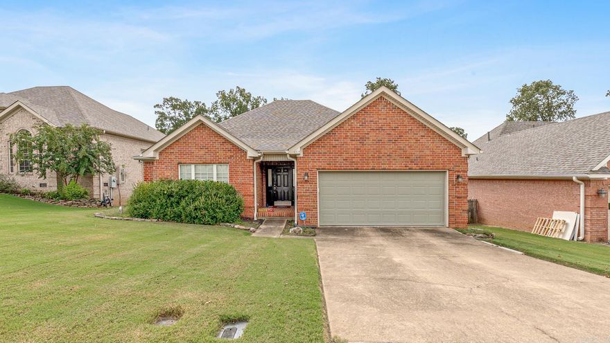 GOLF COURSE LIVING in the beautiful Sage Meadows subdivision. This home in located in Brookland School District. This custom built home has hardwood flooring throughout with tiled in wet areas. Large open kitchen with wood cabinetry, stainless appliances and tiled backsplash. Living room with gas log fireplace and vaulted ceiling. Master suite with his/her sinks, jet tub and separate shower. Home also has a safe room, deck, and overlooks the 15th fairway. Call today before it's gone!