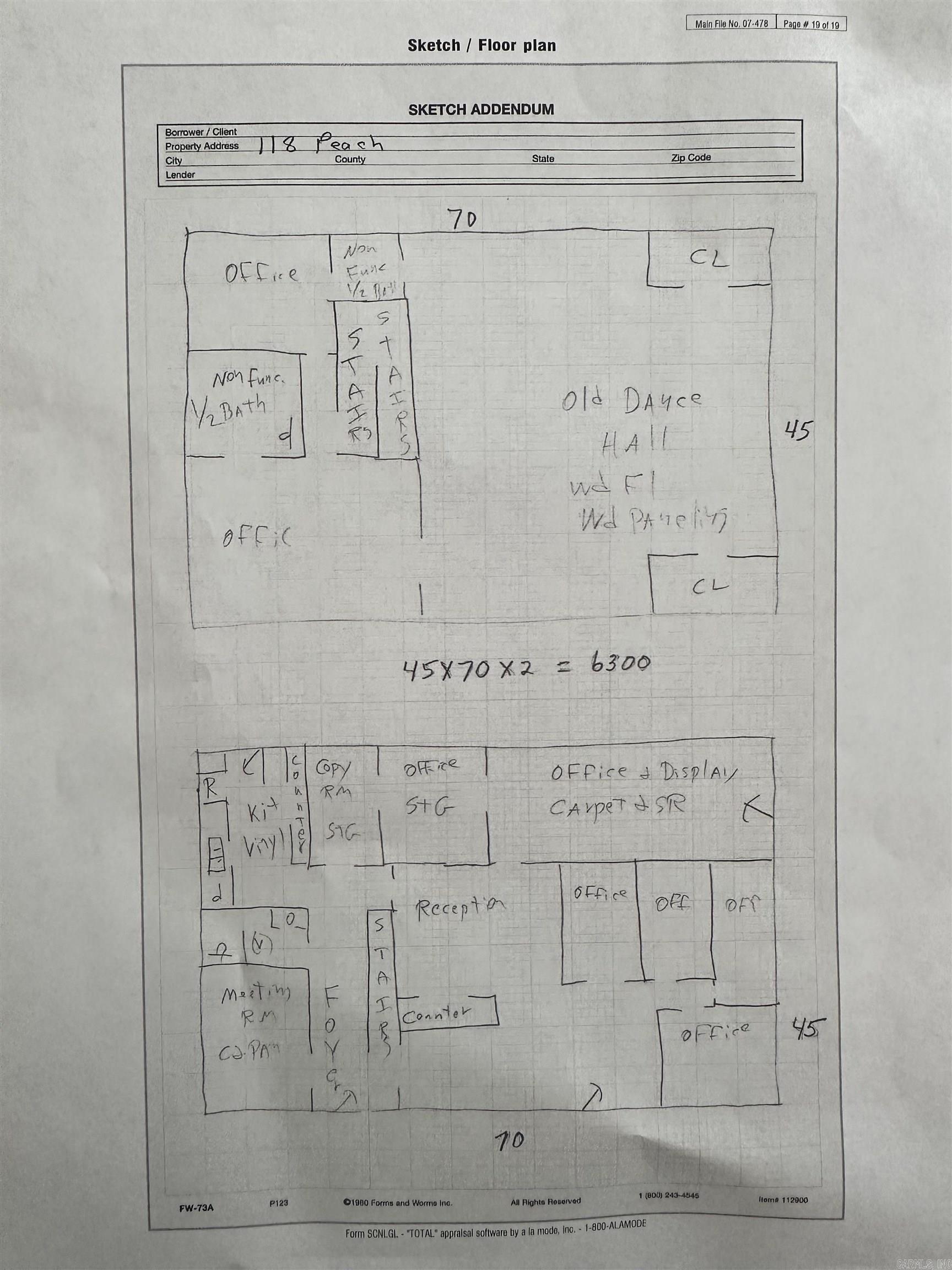 Not in List - Commercial Sale