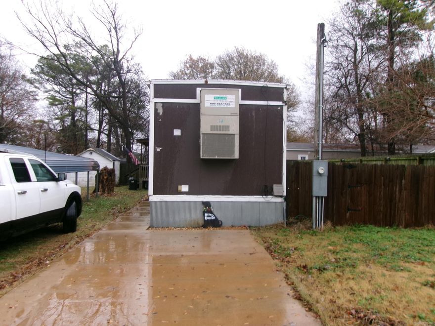 Subject is a 12 X 60 manufactured commercial building converted to single family residential with 1 bedroom and 1 bath. All appliances stay with home.