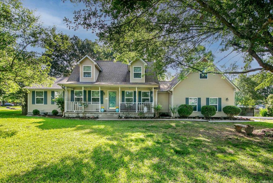 Welcome to your new home! This beautiful 4 bedroom, 3 1/2 bath home has been completely renovated! There is nothing for you to do but sit and relax! This peaceful home has a beautiful front porch with swing, lots of trees and shade, and fenced in back yard. The spacious bedrooms include a master suite with a tray-ceiling, walk-in closet, and an en-suite bathroom with newly tiled shower, 2 bedrooms upstairs (both w/walk-in closets), and a bonus bedroom over the garage with a custom door. All bathrooms have been renovated and the powder room on the first floor is adorable! The kitchen is ALL new from the cabinets to the natural stone countertops, backsplash, new coffee bar w/quartz counters, appliances and flooring. Enjoy lower utilities with the all new windows, as well! A/c units have been maintained on a contract. A home warranty may be offered and appliances may be negotiated to convey. Call today to see this home. It will go fast!