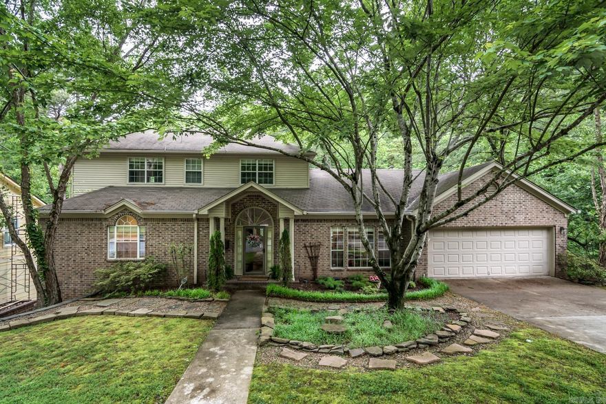 Quiet peaceful living in the heart of Little Rock. Wonderfully maintained home in the well established and desirable Foxboro Secluded setting on a quiet and private street. Home has new HVAC, Furnace, Roof, windows, whole home generator and newly add heated and cooled sunroom. Home backs up to the quiet and serene Jimerson Creek. The Primary Bedroom and En-Suite bathroom are located on the main level with two guest rooms the second the floor. This home sits on an over half and acre with useable land in the backyard.