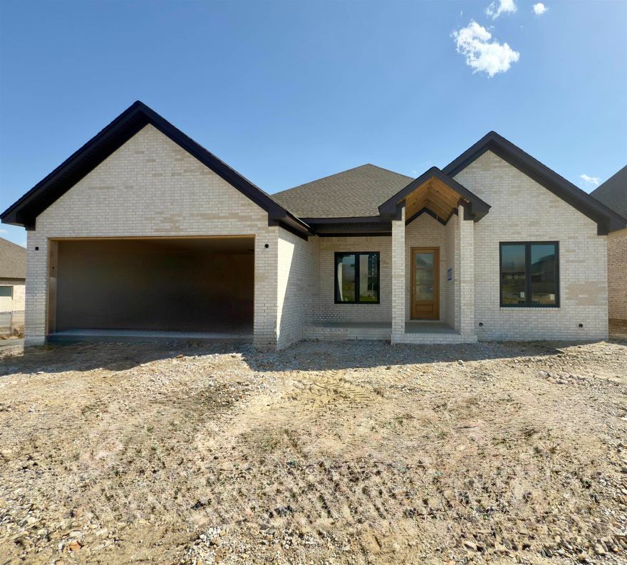 Welcome to 64 Copper Circle, a beautifully designed home being built by Graham Smith Construction. Tailored for modern living with timeless appeal, this home features 3 bedrooms, 2 bathrooms, and a flexible 4th bedroom or home office. The inviting exterior makes an immediate impression with a a vaulted front porch and a beautifully stained wood front door. Inside, the attention to detail shines with 10-ft ceilings in the entry, luxury vinyl plank flooring, and designer fixtures. The open-concept living space is anchored by a fireplace wrapped in limestone tile, offering a cozy focal point in the combined living, dining, and kitchen area. The kitchen features white quartz countertops, a large center island and LG appliances. The private primary suite features, a spa-like bathroom with a soaking tub, shower, double vanity and generously sized closet. On the opposite side of the home, two bedrooms and a full bath provide privacy for guests or family members. Additional highlights: covered back patio, laundry room with a sink, energy-efficient systems, sprinkler system and conveniently located in Copper Run- One of West Little Rocks’s most sought after communities!