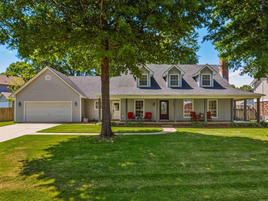 This pristine 3-bedroom, 2.5-bath home in Sherwood is a must-see! Step into a light-filled interior featuring beautiful wood flooring and custom touches throughout. The spacious layout offers plenty of storage, including a pantry with convenient pull-out shelves and a well-equipped laundry room with abundant shelving. Upstairs, you’ll find two bedrooms along with additional storage space. Outside, enjoy your own private oasis with remarkable landscaping, a large back porch that is perfect for family entertaining, and a small storage building for all your yard utensils. Dual sprinkler systems keep the yard looking its best year-round. Topped off with a brand-new roof, this move-in ready home blends comfort, function, and charm—ready for its next owner!