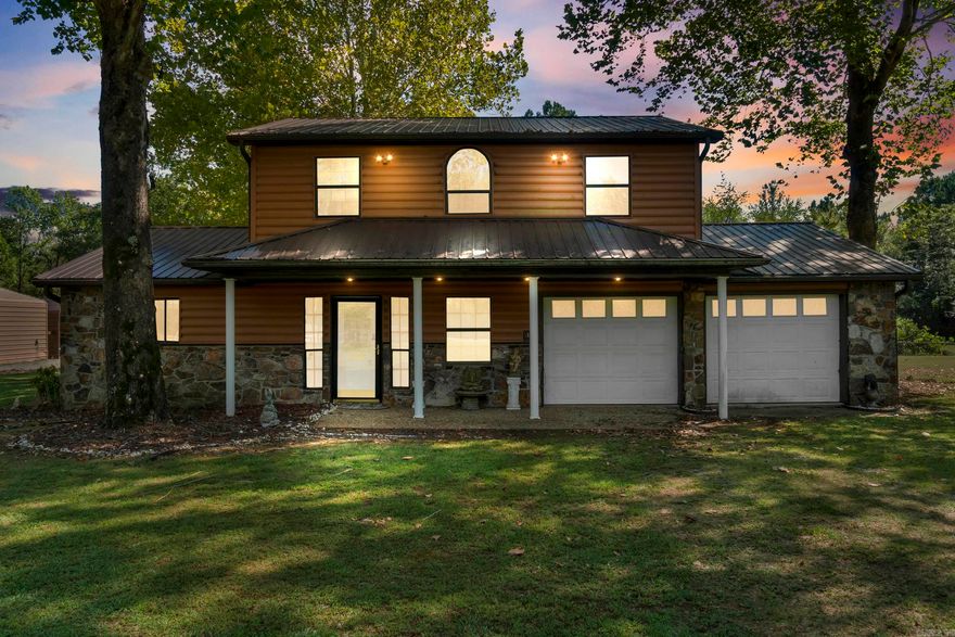 Come see this well-maintained 4 bedroom, 2.5 bath home with a shop, located just minutes from the Air Force Base and Sherwood! With its charming log cabin exterior, this property offers plenty of space and character. The home features a storm shelter, large fenced yard, and the added bonus of an open lot next door. Inside, you’ll find a new HVAC system, updated appliances, and a huge primary suite that has been recently remodeled. With a few cosmetic updates, this home has the potential to truly shine. The property is being sold as-is. Two properties on each side of the home are also available for purchase under separate MLS #25038862, #25038863 and can be sold as a package deal. AGENTS SEE REMARKS.
