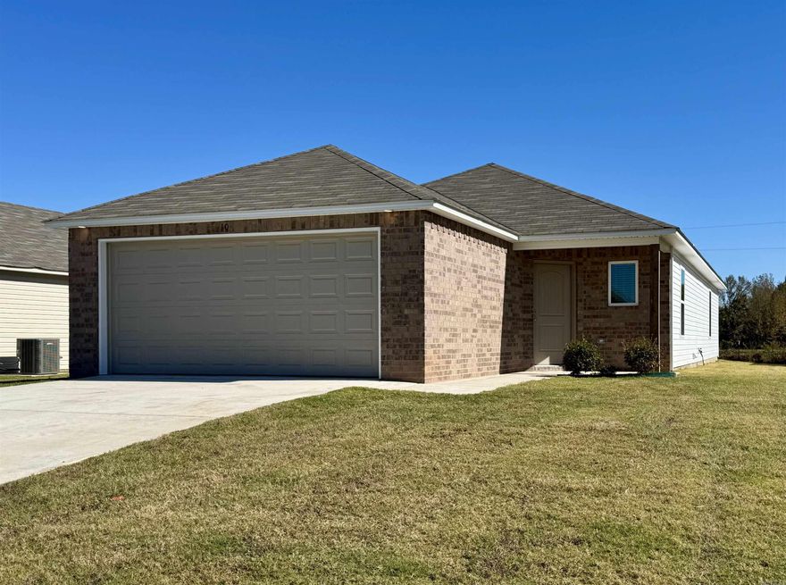 The Ridgeland plan is designed to exude a strong and captivating first impression, with a delightful covered front porch and inviting front yard landscaping. This home layout focuses on an open and spacious floor plan that encompasses 4 bedrooms and 2 bathrooms, offering a comfortable and functional living space. The open layout promotes a sense of connectedness while allowing for versatile furniture arrangement and easy flow of movement. Learn more about this home today!   **SEE SHOWING REMARKS & AGENT REMARKS FOR IMPORTANT INFORMATION**