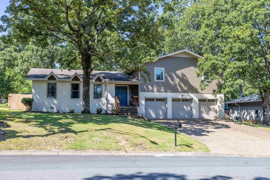 THIS IS A STUNNER !!! This Home is located in the Crestwood School zone and is Fully Renovated with Custom Features.  4 beds/2.5 bath. Gorgeous open kitchen and big bonus room downstairs. LARGE, fenced in yard and a 3 car garage! 2022 New windows, ac unit, garage doors, flooring, cabinetry, interior doors, trim, appliances and MORE !!! Kitchen is equipped with a "GE Kitchen HUB!" Walking distance to desirable Crestwood Elementary and Overbrook community pool/park! Call #TheBranchTeam for a Private Showing.