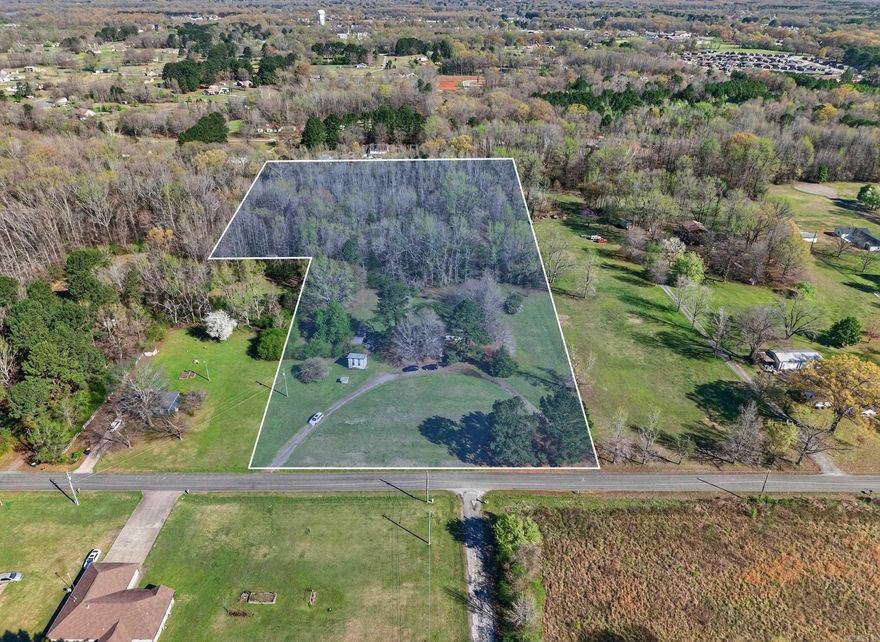 Beautiful 9+/- Acres Perfect for your dream home or development.  Agents see remarks