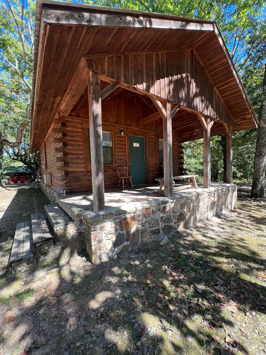 19+/- acres with Cabin just a few miles from the famous Blanchard Springs. A couple miles down the road you have horseback riding, go carts, hiking trails, fishing, canoeing, and more. Only 15 miles north of Mountain View. The Ozarks are home to a variety of wildlife such as deer, turkeys, and bear. Most pictures are before the tornado went through last year. PARCELS #805-00008-000C, 805-00009-000, AND 805-00010-000.