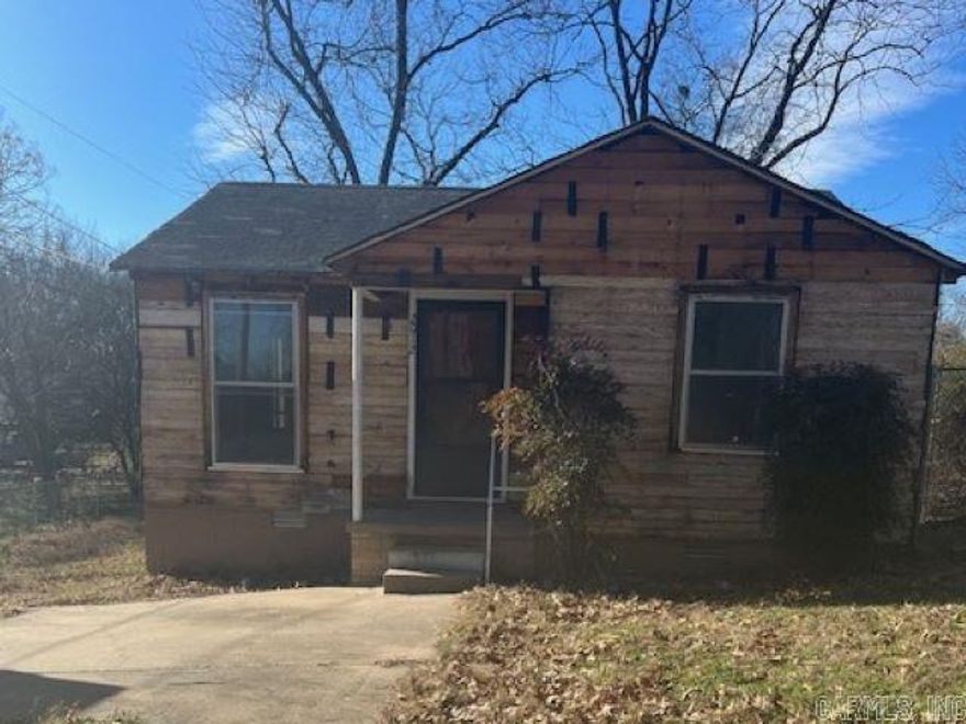 INVESTORS!! Bring your ideas and make this a cute property to sell or rent. All the hard work has been done. House been totally gutted!! No Disclosure. Being sold AS-IS.