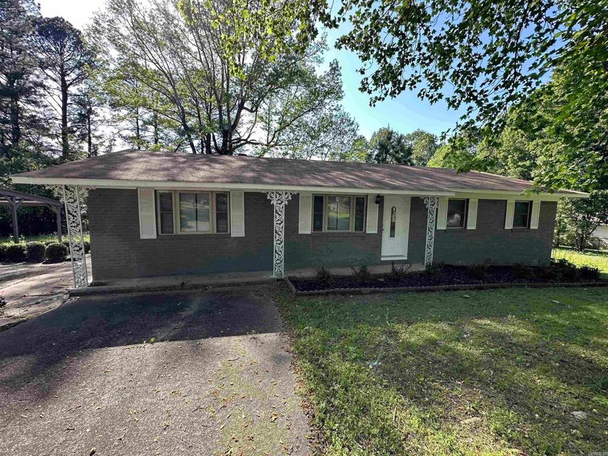 ATTENTION HOEMBUYERS OR INVESTORS!!! Recently updated home situated on a shaded lot consisting of almost a half an acre.  This spacious home includes a detached carport, recently updated kitchen, four bedrooms and 1.5 bathrooms, 2017 HVAC, newer HWH.  Previous owner was collecting $1250 monthly rent. No seller property disclosure.