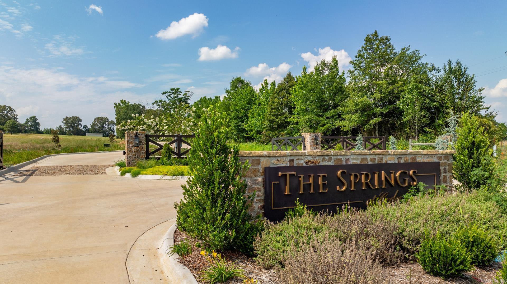 Welcome to The Springs at Cedar Court! This is a brand new 80-acre planned luxury neighborhood development near Searcy, Arkansas. There are 19 lots available from 3-5 acres, along with an existing 3,983SF home. Two of the lots feature a private pond. The serene beauty of The Springs is an easy 7-minute drive from Searcy and a 45-minute drive from downtown Little Rock. This incredible master planned gated community is packed with charm, peace, and incredible sunsets. Each lot is ready to build, with First Electric electricity, underground fiber high-speed internet, natural gas, and beautiful landscaping in a country setting. Call today before it's too late!