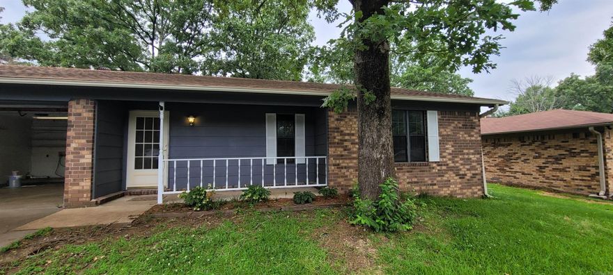 Looking for a home to rent in the Bryant area? This 3 bed 2 bath open floor plan home is available. The house has a two-car garage and a fully fenced backyard. The house is a walk away from a park. Pets are allowed with an additional deposit.
