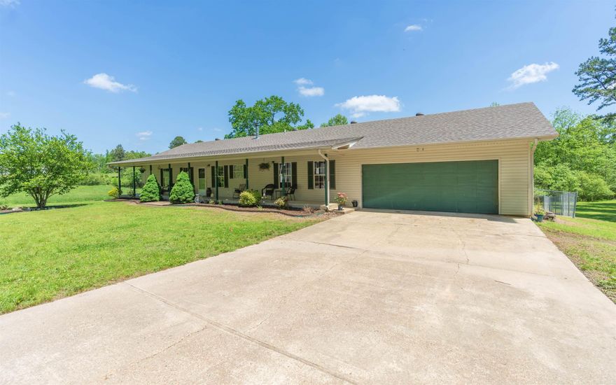 PRIDE OF OWNERSHIP SHOWS! VERY WELL-MAINTAINED & RECENTLY UPDATED  4 BED 2BATH HOME WITH 2 CAR GARAGE IN JESSIEVILLE SCHOOL DISTRICT! Walking Distance to Jessieville School! Great neighborhood! Lots of updates including new paint, flooring, plumbing & lighting fixtures and more! Spacious living room and kitchen!  Enjoy your Privacy with the Split-bedroom floorplan & Large primary en-suite! Relax on the covered back deck or covered front porch. Enjoy planting a garden or watching your children play in the lush green grass! The fenced backyard keeps your fur friends safe! SELLERS ARE MOTIVATED! BRING ALL OFFERS!  *Agents please see agent remarks