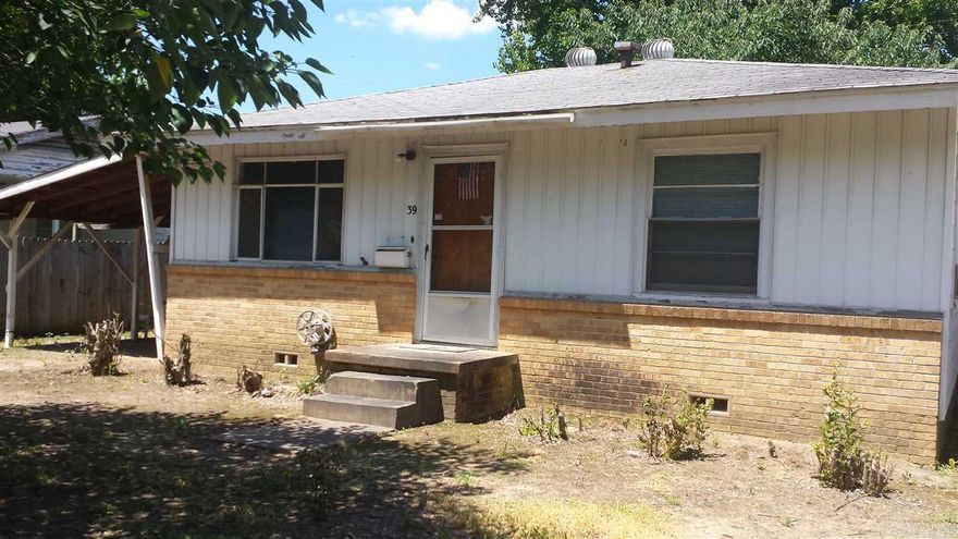 Nice starter or investor home on level lot.