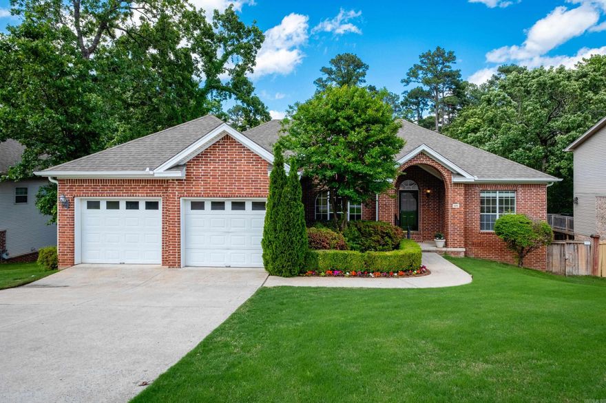 Charming single-family home with swimming pool in the highly sought-after Chenal Valley neighborhood, residents enjoy proximity to top-rated schools, shopping centers, dining establishments, & recreational facilities. Remodeled in 2025 this home offers a comfortable & spacious living environment with modern amenities. Key Features of this home include new paint colors, new LVP flooring, new granite counters, new plumbing & lighting fixtures, a spacious 2175 square feet of living space, 3 generous bedrooms and 2 full bathrooms thoughtfully designed on one level & providing ample room for relaxation, entertainment, convenience & comfort. The home features a cozy fireplace, perfect for gatherings during cooler months, & a fully functional swimming pool for cooling off in the warmer months. Situated on a generous 10,454 square foot lot with dedicated green space in the back, providing backyard privacy, & an ample outdoor space for gardening or recreation. This charming home offers a blend of comfort, convenience, and modern living in one of Little Rock’s premier communities. Don’t miss the opportunity to make this house your new home!