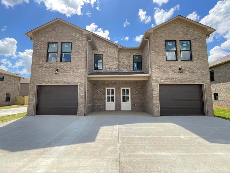 Investment Powerhouse right down the road from Little Rock Air Force Base and a 15 min drive from downtown Little Rock! ALL BRICK/stone NEW CONSTRUCTION DUPLEXES in the heart of Jacksonville! Each unit is 3bed/2 1/2 bath! One car garage opens into the downstairs spacious living area with a half bath for convenience. Upstairs contains primary bedroom at the back with its own bathroom and walk-in closet. The two additional bedrooms have a Jack-and-Jill bathroom between them. Hall laundry makes for the ultimate in convenience! Luxury vinyl throughout and beautiful finishes make this renter-ready! ESTIMATED COMPLETION May 2026. These would be great also for an owner-occupant! SEE AGENT REMARKS!