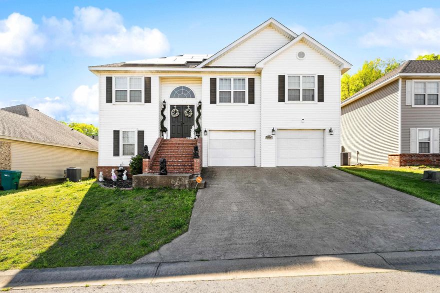 Come see this split-level home in a well established neighborhood. Walk into the main living area that opens up to the kitchen and dining room. With granite countertops and stainless accents in the kitchen, this home has an open and modern feel. With 3 bedrooms and 2 bathrooms upstairs, this house also boasts a downstairs area with a bonus room and laundry room.