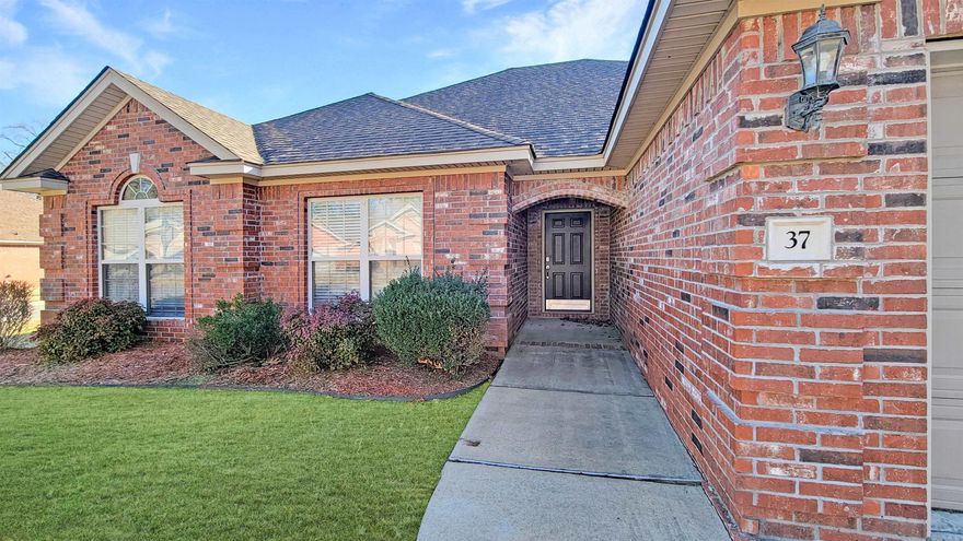 Stunning 3-bed, 2-bath home nestled in Otter Creek. Step into luxurious living with the gas fireplace and high ceilings in the living room. Tray ceilings in the primary bedroom and dining area. The kitchen/dining room setup allows for quick meals on the go or for everyone to sit down and enjoy a meal together. Positioned on a corner lot, in a quiet gated neighborhood this home offers privacy and convenience.  Agents see notes.