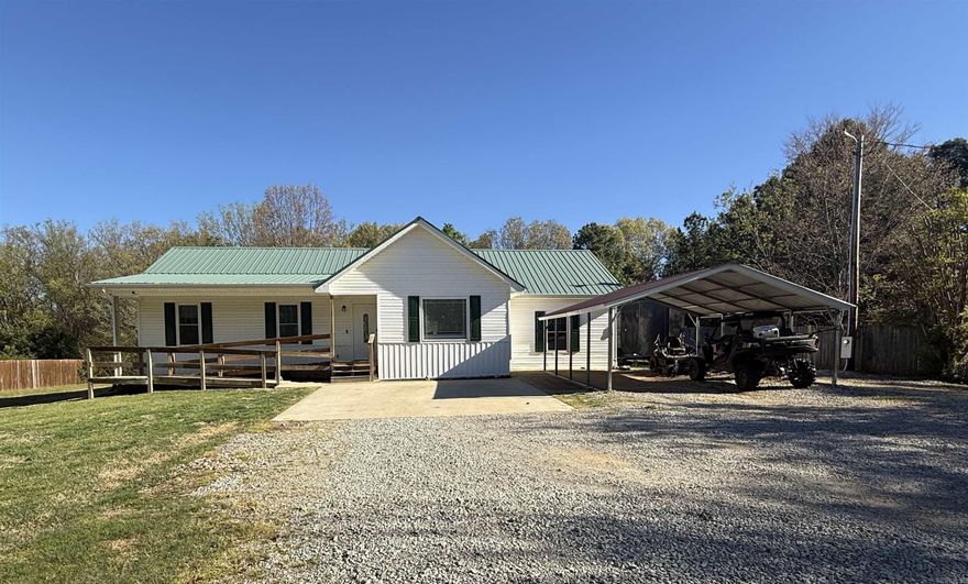Country living with extra versatility just outside Jonesboro city limits! This 3 bed, 2 bath home offers approximately 1,800 sq ft on a 1-acre lot and features a spacious primary suite with a custom bath including a large walk-in tile shower, double vanities, and walk-in closet. The home also includes a large pantry/utility room, tankless water heater, and new HVAC installed in 2025. The property truly stands out with multiple outbuildings including a wired shop with attached lean-to, a second storage building, and a 1-bedroom, 1-bath tiny house built in 2023perfect for guests, workspace, or additional living space. Most furnishings convey including washer/dryer, refrigerators, stand-up deep freeze, kitchen table, living room furniture, two beds, and a large gun safe. Primary bedroom set and TVs do not convey. Call today to schedule your showing.
