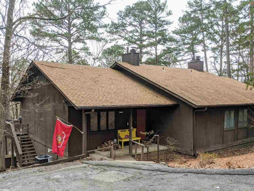 Eden Isle condo - FULLY FURNISHED!!  Features include gas fireplaces, new counter tops, new appliances, low maintenance hard flooring throughout, deck in the trees and a spectacular fire pit next to this unit!  The adjoining unit is also available for purchase.  Decks can be shared or privatized w/ lockable barn door! A wonderfully unique opportunity!