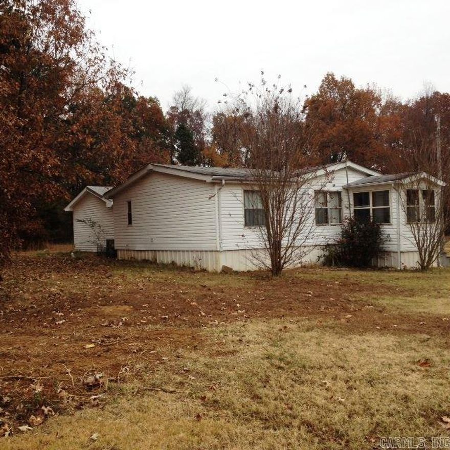 Nice modular home with large yard. House has central heat and air. Large family room addition is heated and cooled with window unit. All electric. Close to Brookland, Paragould and Jonesboro. Easy access to Hwy 49 S. No pets. Not HUD Section 8 rental. Application required. Application fee charged for tenant screening report. Apply with Property Manager at listing office.