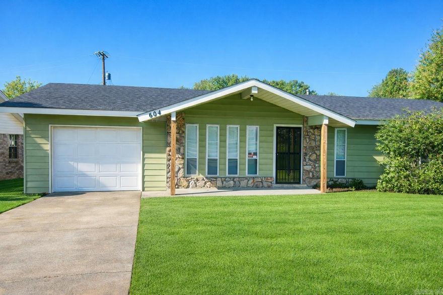 Check out this move in ready, cozy home close to The Little Rock Air Force Base. This home features 3 bedrooms, 2 full bathrooms, a one car garage, fenced in backyard and a screened in sun porch. Enjoy easy access to the interstate, restaurants and shopping in Jacksonville. This home boasts new floors and a roof but still has the freedom for a new buyer to update and put in their special touches. The builder wasted no space with the large bedrooms and laundry room. This is a must see. Measuring encouraged.