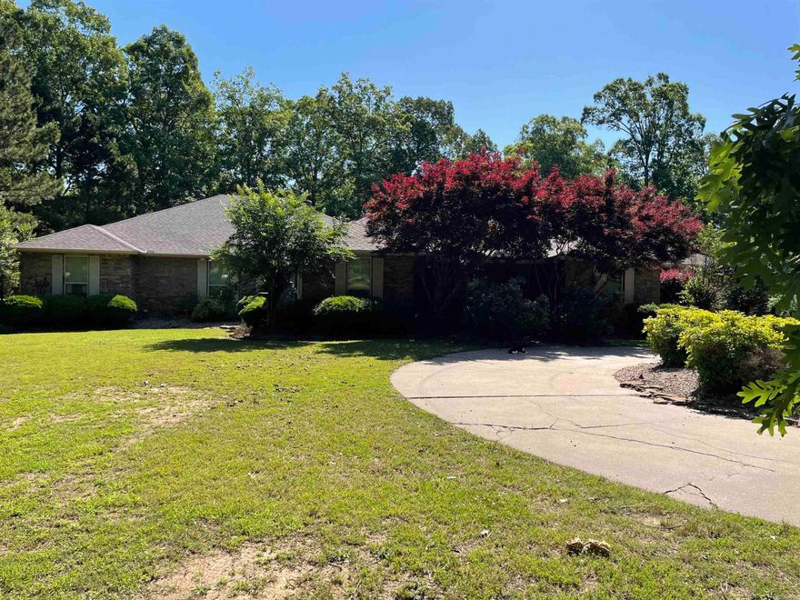 MOVE IN JUST IN TIME FOR SUMMER ** AWESOME OUTDOOR ENTERTAINING AREA WITH HUGE INGROUND POOL & POOL HOUSE WITH BATH AND KITCHEN PLUS SAFE ROOM ** BEAUTIFUL 4 BR WITH OFFICE OR 5BR HOME WITH 2 HALF BATHS  & 3 FULL BATHS ** TONS OF SPACE FOR THE GROWING FAMILY ** NEW ROOF ** GENERAC GENERATOR ** 30X50 SHOP ** ALL OF THIS SITTING ON 2.99 BEAUTIFUL ACRES ** YOU REALLY HAVE TO SEE THIS ONE!
