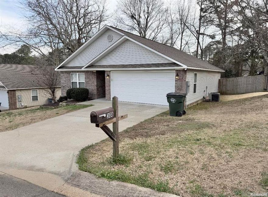 Offered by Lake Hamilton Realty, Inc.--This lovely 3/2 home is located in the gated, Hickory Hills neighborhood and in the Lakeside School District--Large back yard is fenced and has a deck--Includes Luxury Vinyl in main areas and Carpet in the bedrooms--Stainless appliances and granite counters in the kitchen add to its beauty and durability. It has a large laundry room and pantry off the kitchen, which leads to the 2-car garage.  This home is tenant occupied and must have a 24 hr notice for all showings--No Property Disclosure is available, Owner has never lived there--Currently rented for $1650 month.