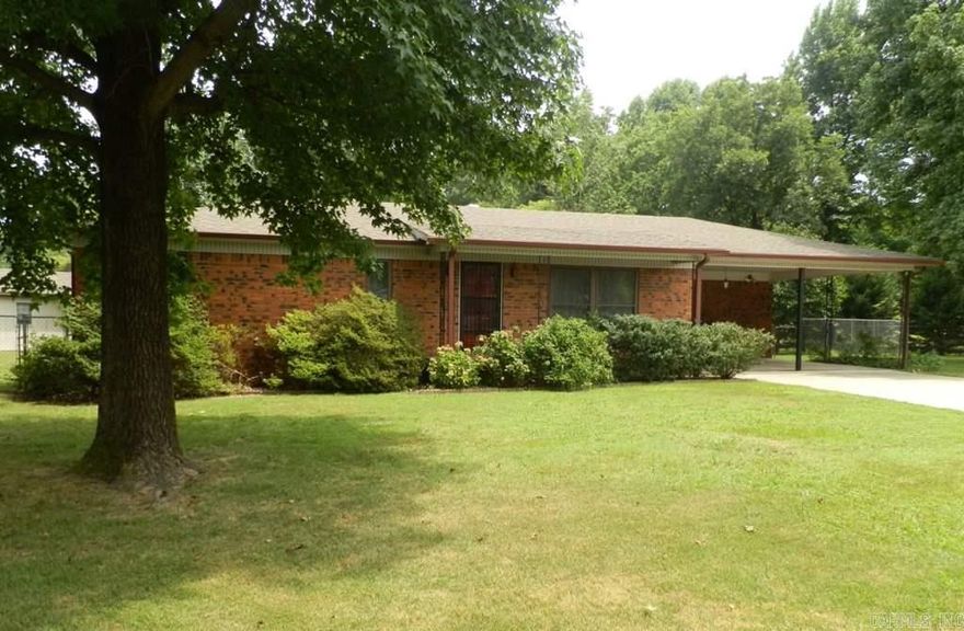 This home has plenty of space inside and out! The open living room/dining/kitchen area and large family room are great for entertaining inside. The large, fenced yard is perfect for large gatherings. The kitchen has side-by-side fridge, double ovens, smooth surface cooktop and dishwasher. The large laundry room has 3/4 bath.  Washer and dryer are provided. Owner provides lawn care and outside pest control. Tenant pays all utilities. Application required. Application fee charged.