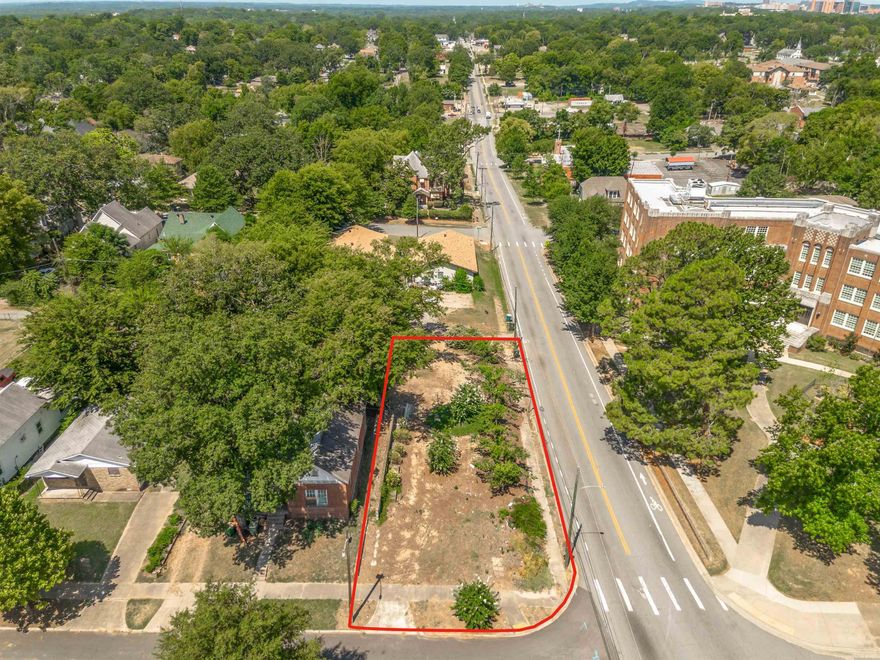 Prime opportunity in downtown Little Rock! This 50’ x 150’ vacant lot sits directly across from Dunbar Elementary School and offers excellent potential for residential development. With convenient back alley access and surrounded by a mix of new construction and beautifully renovated homes, this location is ideal for investors or builders looking to capitalize on the area's revitalization. This centrally located lot puts you close to schools, parks, and all the vibrancy of the downtown core. Don’t miss your chance to be part of this growing neighborhood!  Zoned PRD, Planned Residential District  Agents see remarks