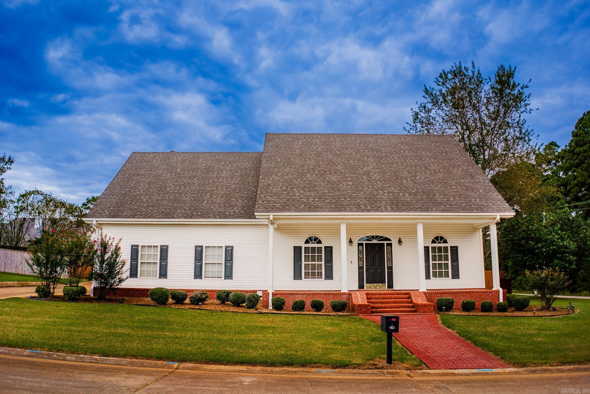 This inviting two-story home offers four bedrooms and two-and-a-half baths, with the primary suite conveniently located downstairs and three additional bedrooms upstairs. The interior has been freshly painted and showcases brand-new white oak flooring throughout. The updated kitchen features stainless steel appliances, while recent upgradesānew roof (2024), new HVAC (2024), and a whole-house generatorāprovide lasting value. With direct golf path access to the Monticello Country Club, this home combines comfort, style, and convenience.