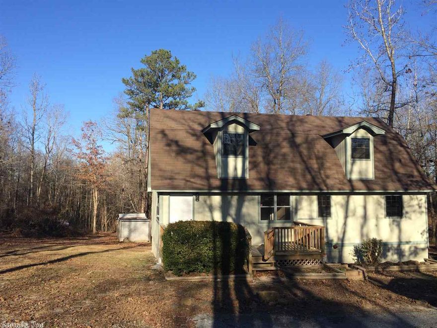 Country Retreat..... Looking to get out of town? Only 20min to everything... This 3 bedroom 1 and 1/2 bath two story home is it !!... Updated everything... New flooring, New lighting, New appliances, New roof, ect... Sitting on beautiful wooded 1 acre lot with front porch & large deck.