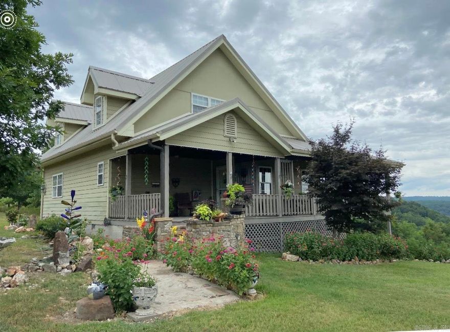 Mountain View Country Home with Acreage & Views Beautiful country setting just minutes from town! This 3-bedroom, 3½-bath home sits on 9.44 acres and is located within 5 miles of downtown Mountain View, offering the perfect blend of privacy and convenience. The main level features the primary bedroom with an en-suite bath, providing comfortable main-floor living. Upstairs you’ll find two additional bedrooms and a full bath, giving plenty of space for family or guests. The heated and cooled basement offers excellent versatility with both interior and exterior access. This level includes a full bathroom and can serve as additional living space, a safe room, or large storage area. Enjoy the outdoors from the front porch or the deck that wraps along two sides of the home, where you can take in the beautiful long-range mountain views that make this property truly special. Additional highlight: Roof replaced in 2023. This property offers acreage, views, and a convenient location close to everything Mountain View has to offer. A must-see!