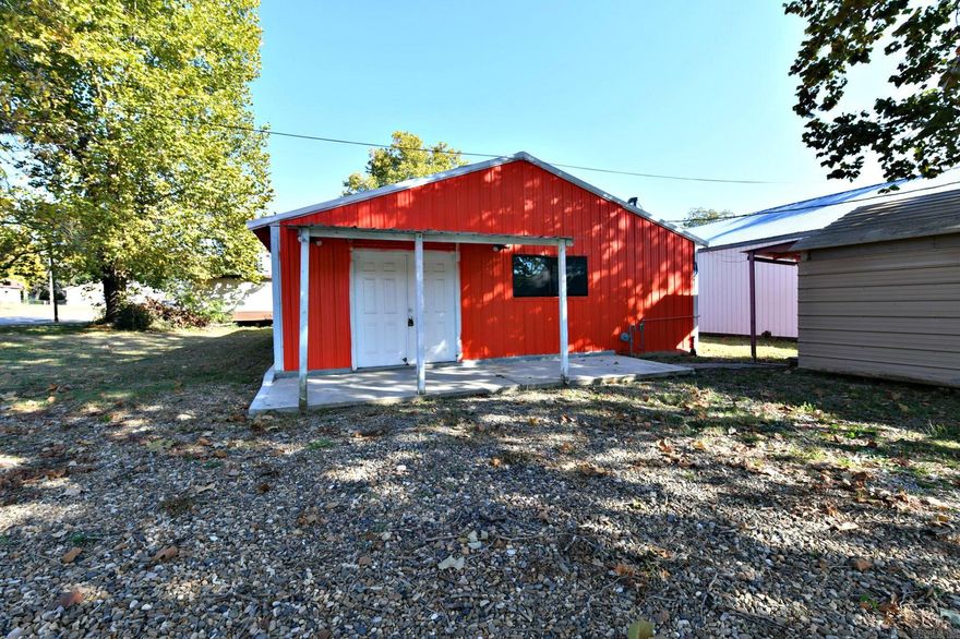 Versatile Commercial Opportunity  Step into a property full of possibilities! This older building, updated around 2009 and featuring durable newer metal siding, is ready for its next chapter. With a rich history as both a grocery store and a restaurant, this versatile space is suited for a variety of business ventures. A functional layout,  about 1200 square feet, with plenty of room for customization, featuring a designated kitchen area and office space. Take advantage of the included equipment to jumpstart your culinary or hospitality business. An older mobile home and storage shed are included, providing extra utility and flexibility. Lot is 75’X140'.  Sold as-is, this property offers a blank canvas for your vision – whether it's retail, dining, office space, or something entirely unique.