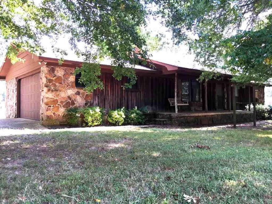 What a deal! Don't miss out on this steal of a great home with 2 acres of beautiful land! This Ranch style property features an open floor plan with beautiful hardwoods  throughout the main living area. Spacious kitchen with large pantry and ample cabinet space. The rock fireplace is a breath taking focal point to the large living  room. Paved drive bringing you to the side entry to car garage. Storage building outside and plenty of yard for any of your outdoor activities! Call today for your showing!