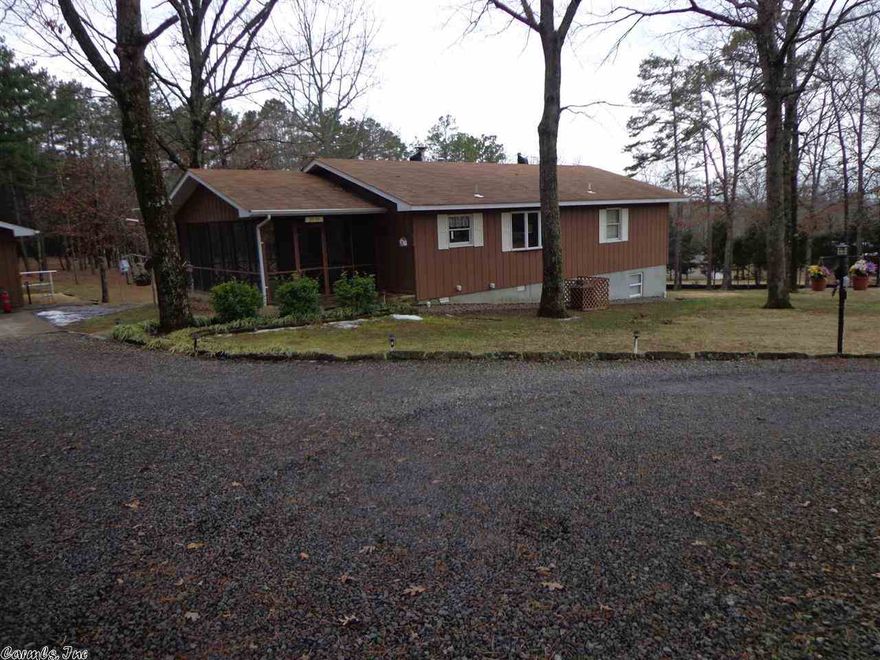 Perfect weekend or full time home just 5 minutes from Cove Creek Park and 20 minutes from trout fishing. This beautifully maintained home has recently been roofed, has new central a/c, water heater, stove and is offered fully furnished! The 2 car detached garage has a shop attached on the back and an additional shed for boat, mower,etc. The public water is supplemented by a well for watering the lawn and garden. Come see this one soon - it won't last long!