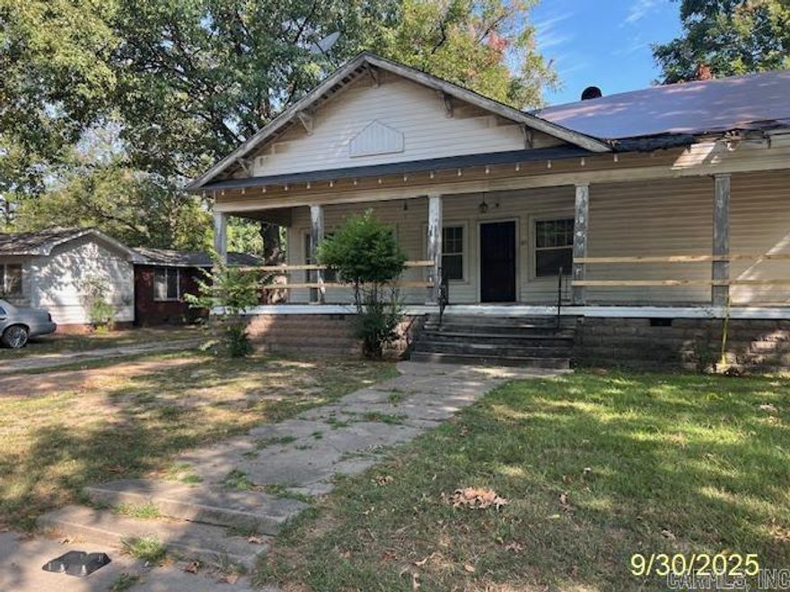 Old World Charm. Investment opportunity for Mississippi County. Three bedrooms One bathroom and over 1934 square feet.