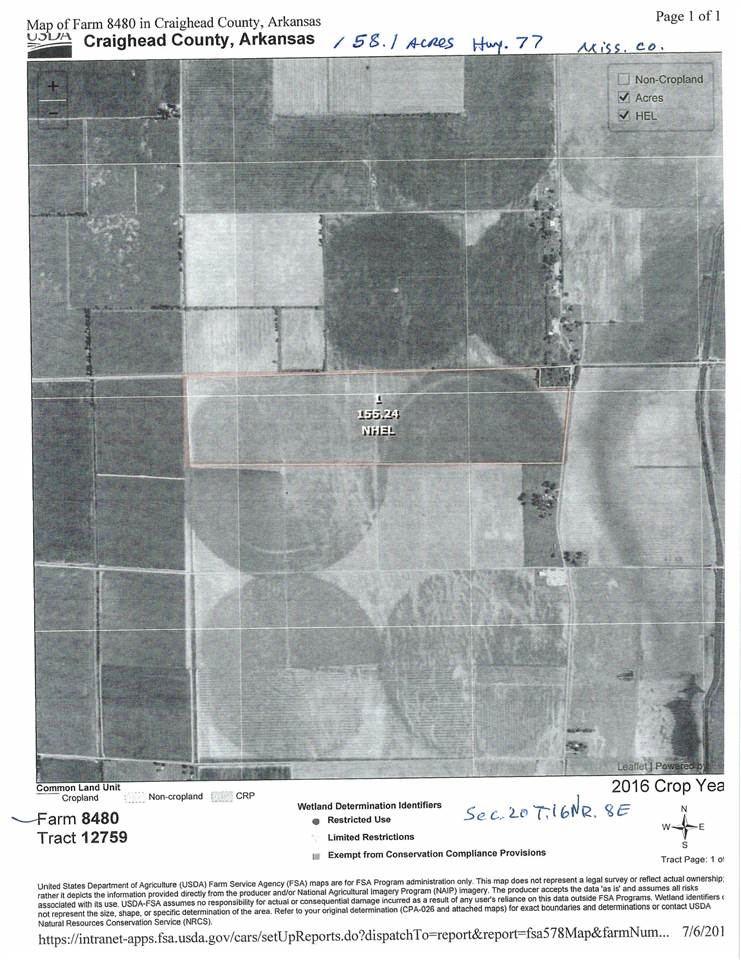 This is excellent cotton and grain farm. Has had some land forming done and has two irrigation wells.