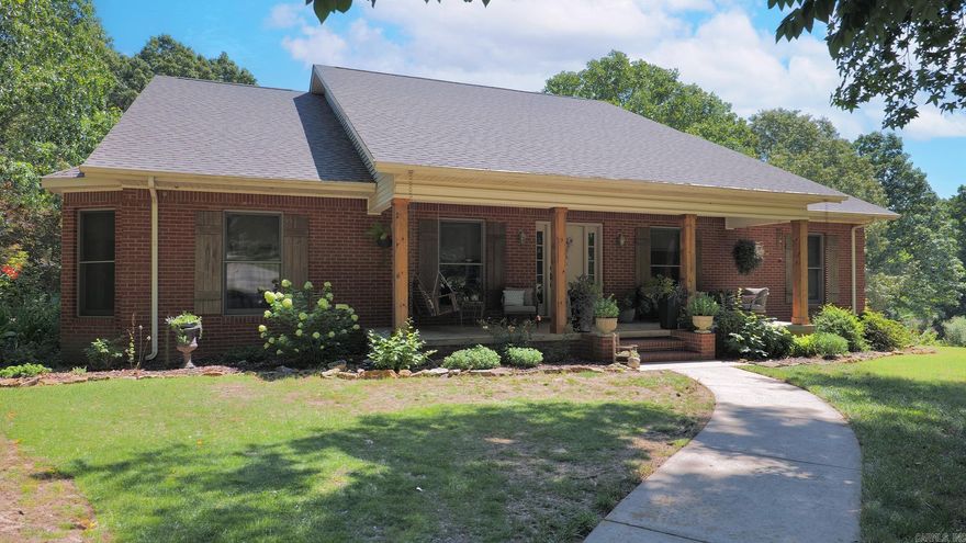 Let your home be your sanctuary on this gorgeous 16 acre +/- property located on Crowley's Ridge just outside of Jonesboro. Welcome home to 35 CR 300 located just off of Hasbrook Road in the Westside School District. This spacious home features 4 bedrooms (1 which is currently being used as an office) and also 4 bathrooms. There are 3 bedrooms on the main level and on in the lower basement level. This one owner brick home was built in 1995 and has been lovingly cared for by the current owners. Updates include a 2 year old roof, granite countertops, engineered hardwood flooring, and a beautiful sunroom that is attached. There is a double garage on the main level and additional garage space in the basement. This home was custom built with 2x6 walls, a wood burning fireplace on the main level, and a wood burning stove in the basement that will keep your family warm in the winter. Outdoor and hobby enthusiast will love the 24X30 shop building equipped with electricity. If you are looking for acreage and privacy with luxury updates within minutes of town, this home is for you.