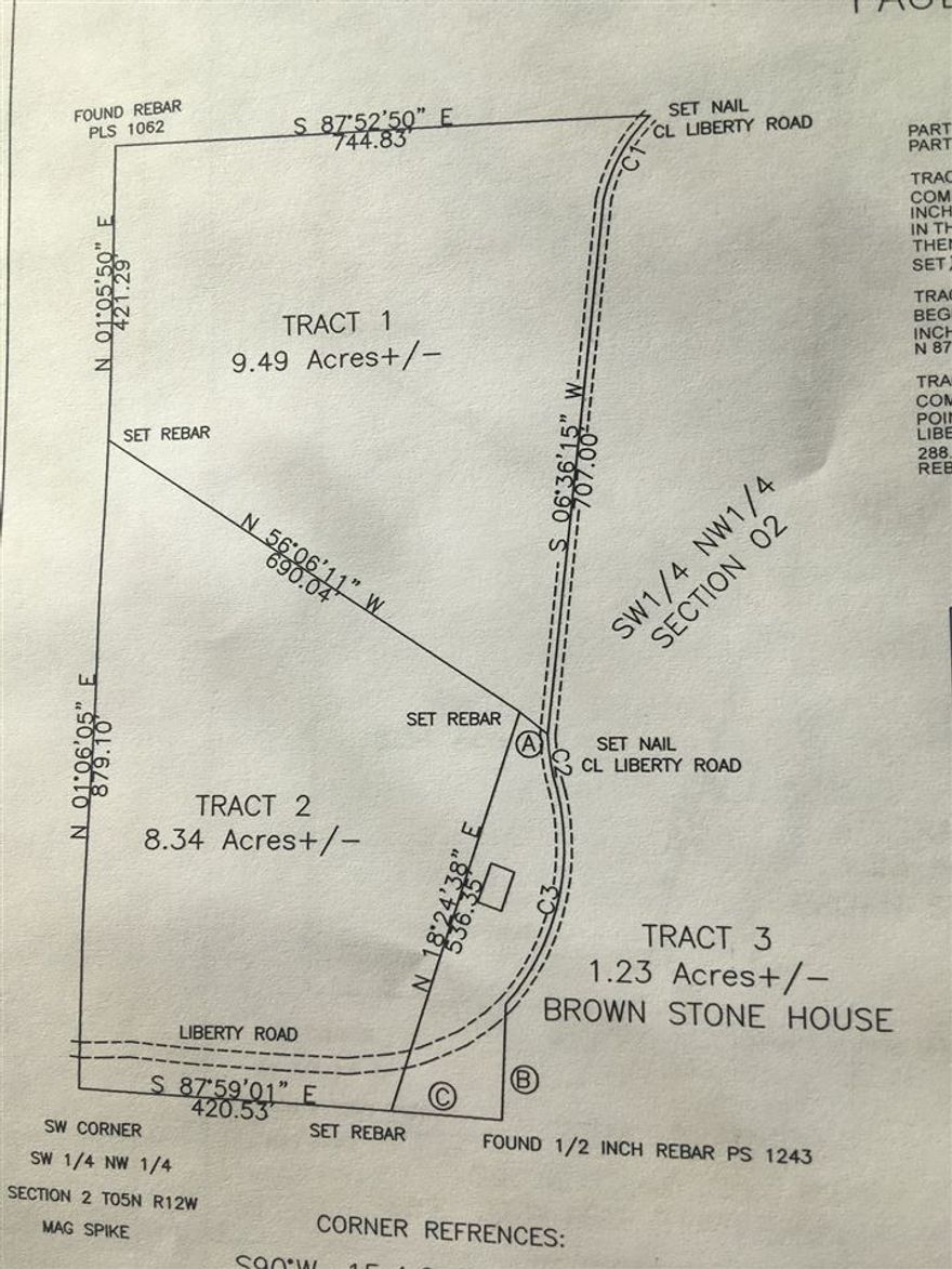 North 9.4.9+-of original 19+- AC excellent for building a dream home only a few miles from Vilonia or Conway.  Easy travel to work in Little Rock.  Nice pond on this piece of the property.  xx