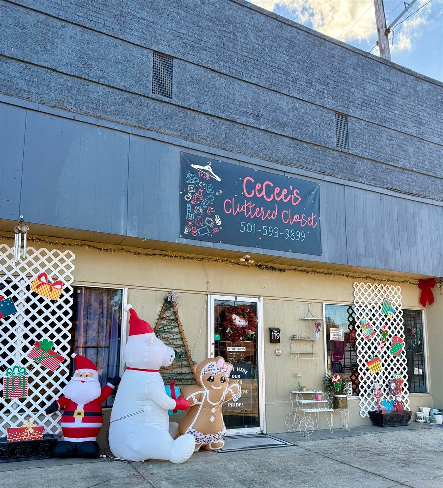 Unique opportunity to own your own business.  Extensive inventory of furniture, wedding dresses, wall art, craft items, jewelry, home decor, you name it, it's there!, worth approximately $250,000.  Resources for discounted inventory will be divulged.  2 store fronts and can be used for any business, warehouse, or the business as is.