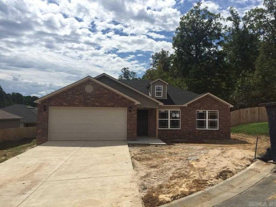 RD QUALIFIED AREA!!! Fulton Floor Plan. This is three bedroom, two bath new construction home.  The wet areas include ceramic tile flooring, the master bedroom features a soaking tub w/stand-up shower. The kitchen features a LARGE bar area with separate eating area. Crown molding in the living room, kitchen, dining area, and master bedroom.  The master bedroom has an octagon trey ceiling.  A spacious laundry room, and a two garage! Ask about incentives!!!