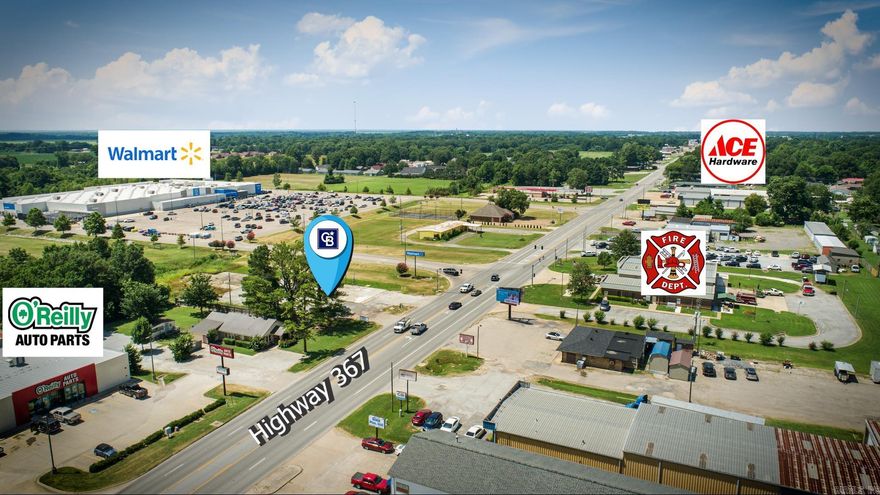 Coldwell Banker Commercial - VC is proud to present 1205 & 1207 Highway 367 N in Newport, Arkansas. This exceptional 0.86-acre outparcel, strategically positioned in front of Walmart, offers prime visibility and is ready for development. With a traffic count of approximately 9,500 vehicles per day, this high-exposure site is ideal for a variety of businesses seeking a strong retail presence in a growing market.