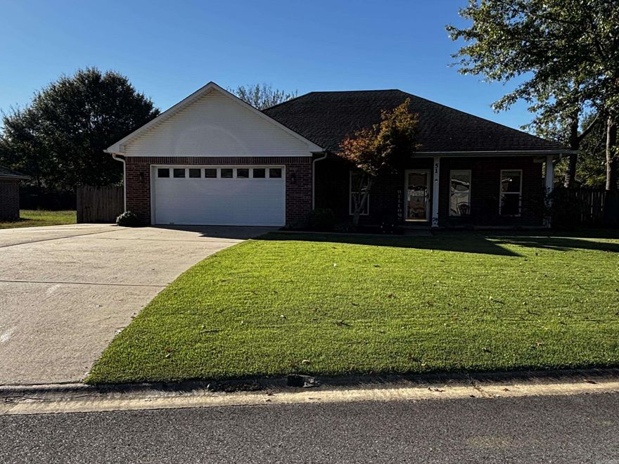 Nestled in the sought-after West Pointe subdivision of Greenbrier, this inviting 3-bedroom, 2-bath home combines comfort with practical living. The spacious floor plan features a welcoming living area, a bright dining nook, and a functional kitchen with ample storage. Brand-new energy-efficient windows installed in early 2025 flood the home with natural light while lowering utility costs. Enjoy the convenience of a two-car garage plus extra side parkingāperfect for a boat, RV, or additional vehicles. The large, fully fenced backyard is your private retreat, highlighted by a 6-foot wooden privacy fence, a substantial covered back patio, and a small shed for lawn tools and storage. Donāt miss the peaceful ambiance and turnkey potential this property offers in a top Greenbrier neighborhood. Schedule your tour today!           **SEE PRIVATE REMARKS!!!**