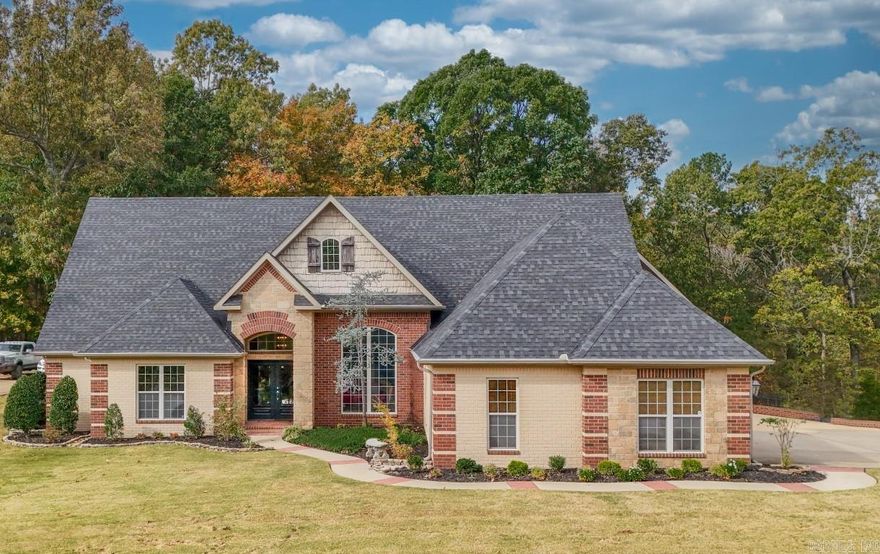 Welcome to your dream home in Plantation Estates! This beautifully maintained four-bedroom residence blends luxury with functionality in a serene neighborhood. Enjoy modern amenities for ultimate comfort and convenience in a light-filled, open floor plan. The heart of the home is a stunning kitchen with high-end appliances, ample counter space, and custom cabinetry, ideal for family gatherings or entertaining friends. For movie nights, retreat to the dedicated theater room with a wet bar and ice maker, or unwind in the private office—perfect for remote work. Fitness enthusiasts will appreciate the designated workout area, bringing the gym experience to your doorstep. The home also features a spacious laundry room with ample storage and a three-car garage, plus extra room for a golf cart, perfect for exploring the community. Each of the four bedrooms offers generous space, while the master suite provides a spa-like bathroom and a peaceful escape. This Plantation Estates residence offers not just a home, but a lifestyle.  Experience this exceptional property firsthand—schedule your visit today!