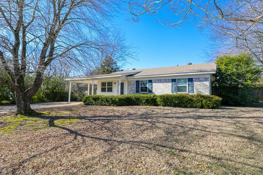 Cute home in the heart of Bryant. All rooms a generous in size. Eat-in kitchen. Family Room. Fenced yard with storage bldg and storage room off carport.