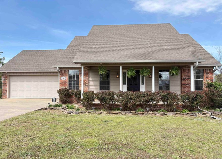 As of 4/6/2026- seller will pay $3,500 in buyers closing costs/fees!!!  Welcome to this beautiful cottage style home on 1.45 acres with larger lot next door with green space that provides privacy and an open feel. Inside you'll find vaulted ceilings in the great room with a beautiful gas fireplace, natural lighting, and LVP flooring added 2023. The refrigerator and dishwasher updated in 2023 do convey with the property as well as the storage buildings, the larger storage building was added 2023. You will find electricity and lighting in the smaller storage building! This home is clean, and move in ready. Located in the Guy-perkins school district or less than 10 miles to Greenbrier schools! Call your favorite realtor for your private showing! (Agents see remarks)