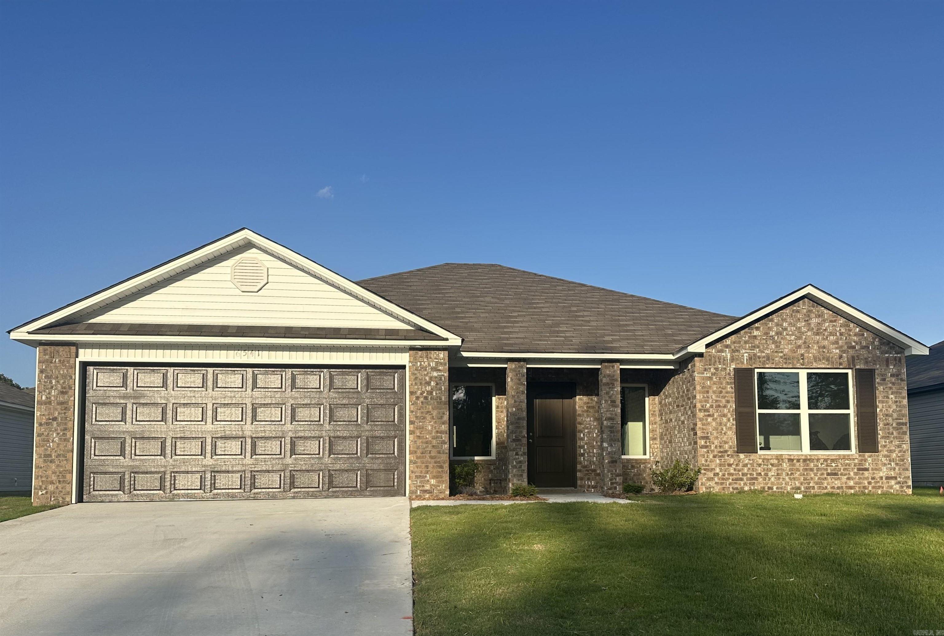 The gorgeous Washington plan is loaded with curb appeal with its charming covered front porch, brick columns, and arch-top windows. This home features a split floor plan with 4 bedrooms, 2 bathrooms, an inviting entryway, a spacious master suite, and a stunning kitchen/dining area fully equipped with energy-efficient appliances, ample counter space, and a convenient pantry. Learn more about this home today! **SEE SHOWING REMARKS & AGENT REMARKS FOR IMPORTANT INFORMATION** PLEASE NOTE: The city that governs this home is SHERWOOD. The mailing address for this property is NORTH LITTLE ROCK because of ZIP Code placement.