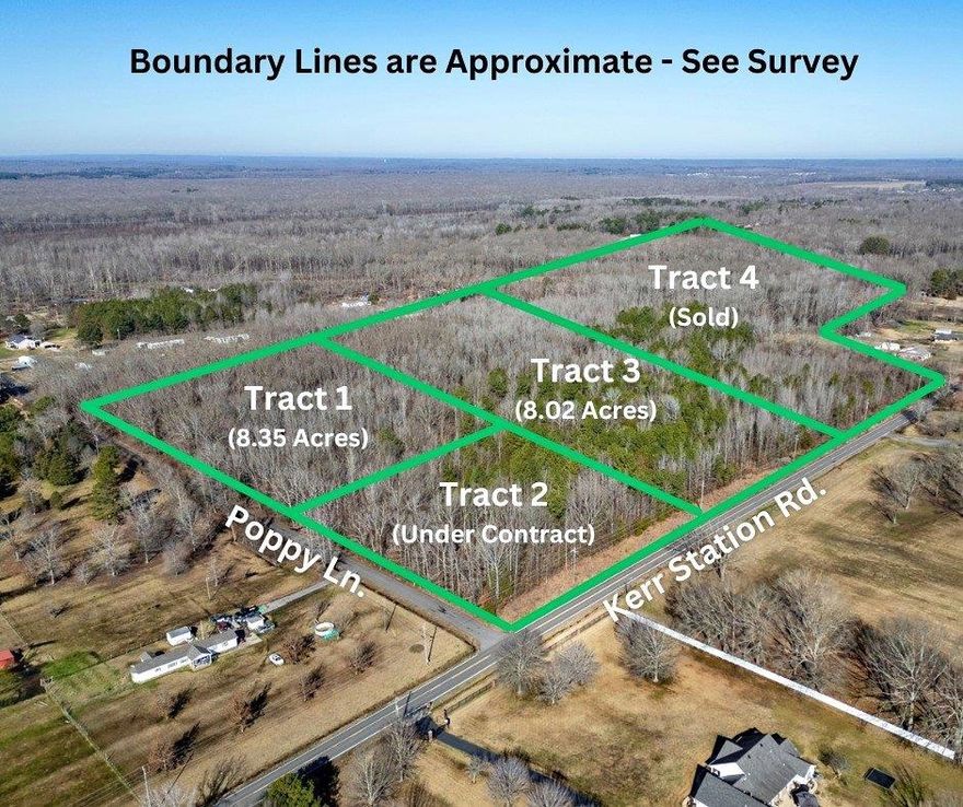 FSBO. Land off of Kerr Station Rd in Cabot.